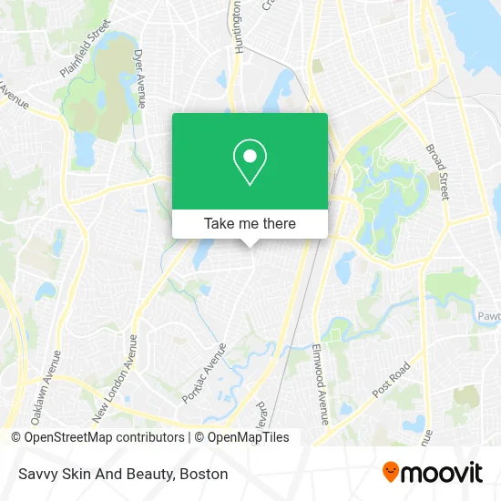 Savvy Skin And Beauty map