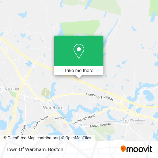 Town Of Wareham map
