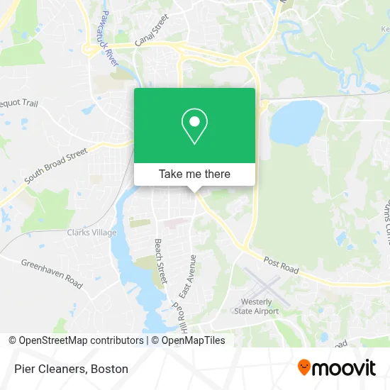 Pier Cleaners map