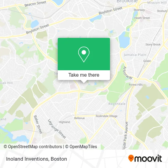 Inoland Inventions map