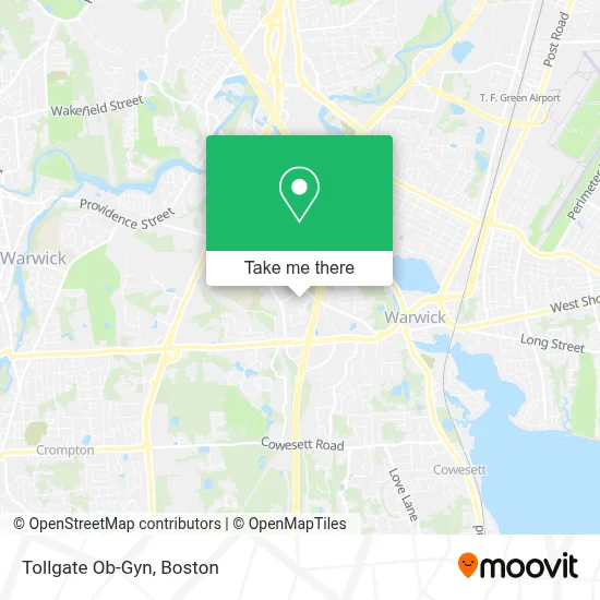 Tollgate Ob-Gyn map