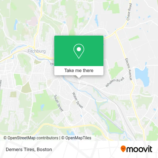Demers Tires map