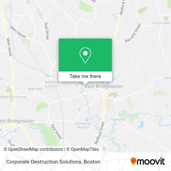 Corporate Destruction Solutions map