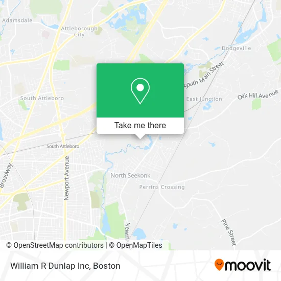 William R Dunlap Inc map