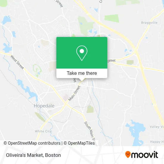 Oliveira's Market map
