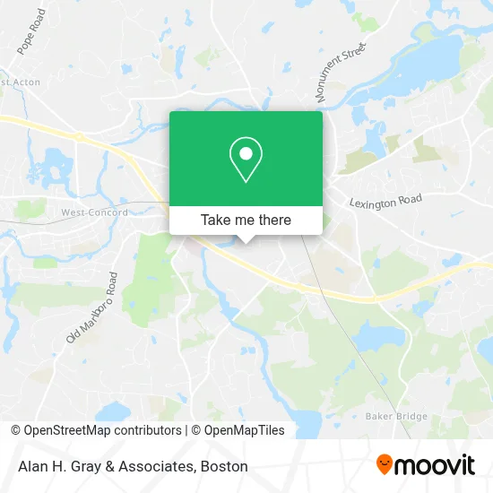Alan H. Gray & Associates map