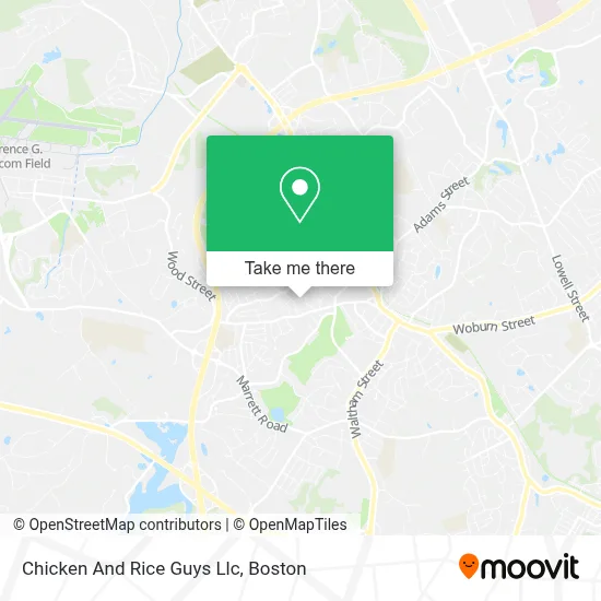Chicken And Rice Guys Llc map
