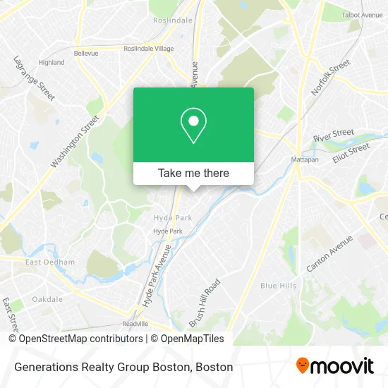 Generations Realty Group Boston map