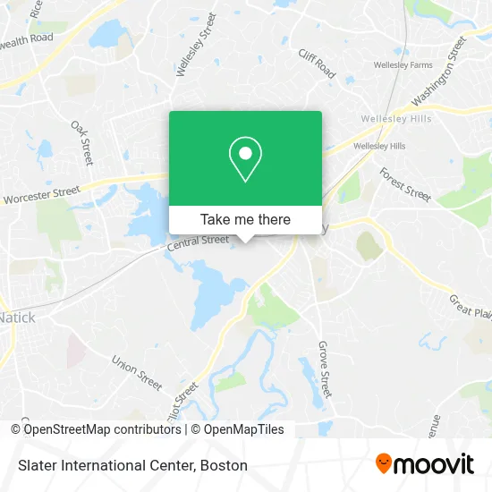 Slater International Center map