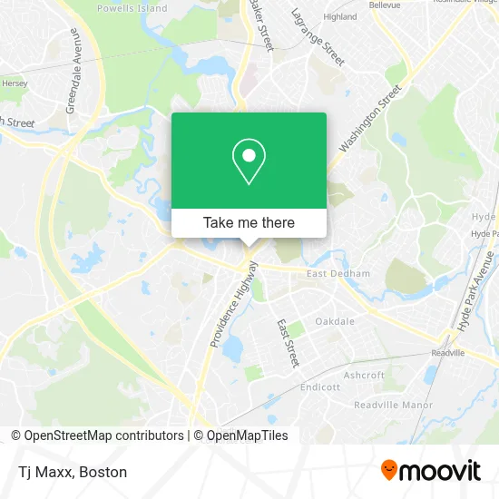 Tj Maxx map