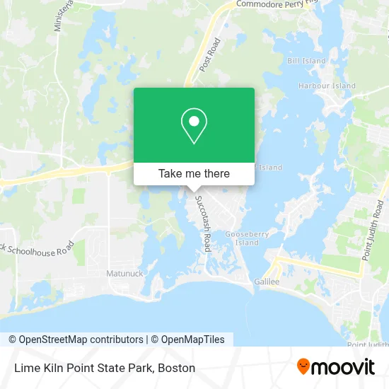Lime Kiln Point State Park map