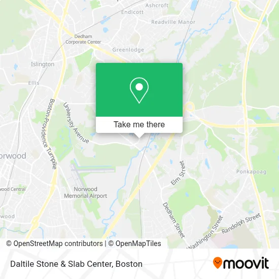 Daltile Stone & Slab Center map