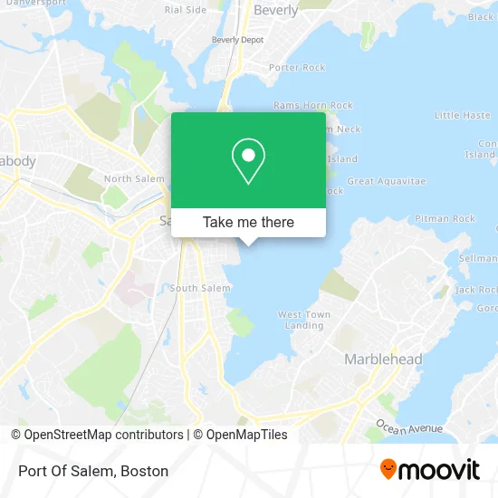 Port Of Salem map