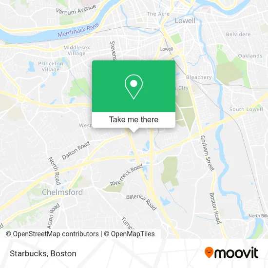 Starbucks map