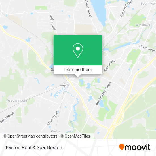 Easton Pool & Spa map