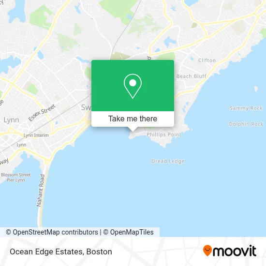 Ocean Edge Estates map