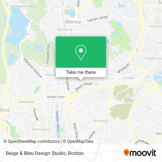 Beige & Bleu Design Studio map