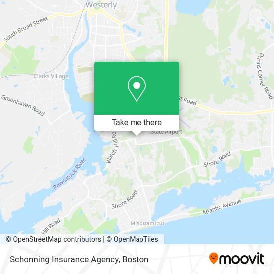 Schonning Insurance Agency map