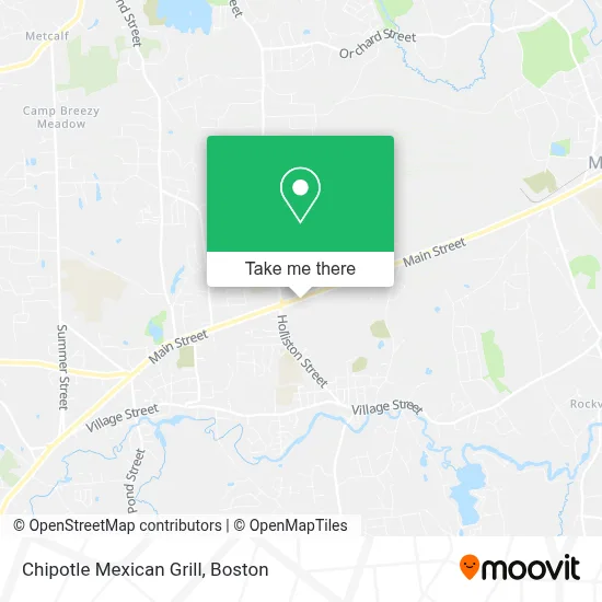 Chipotle Mexican Grill map