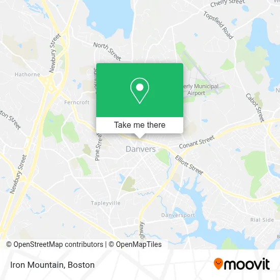 Iron Mountain map