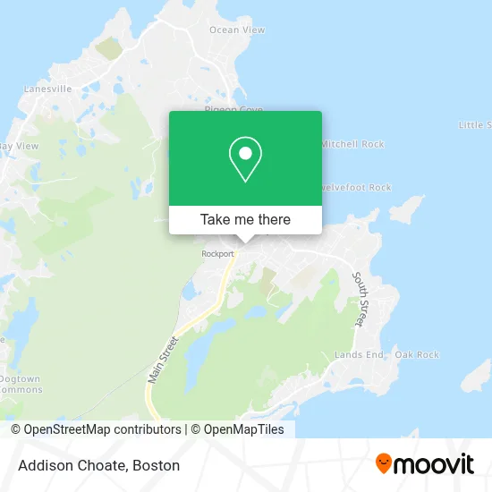Addison Choate map
