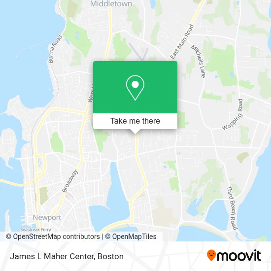 James L Maher Center map