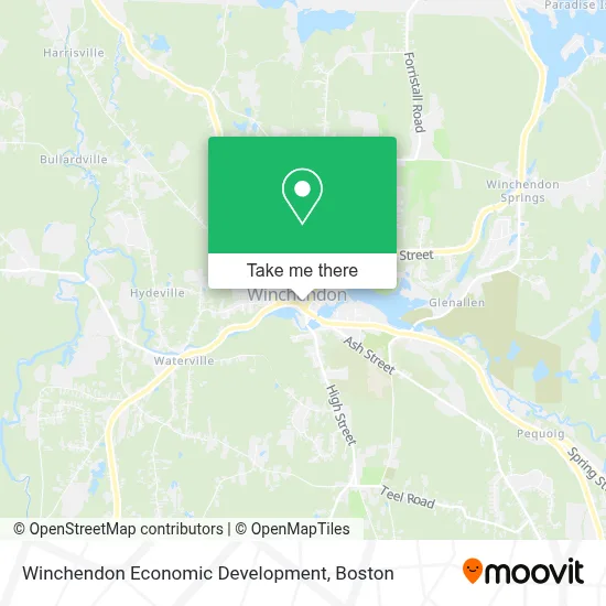 Winchendon Economic Development map