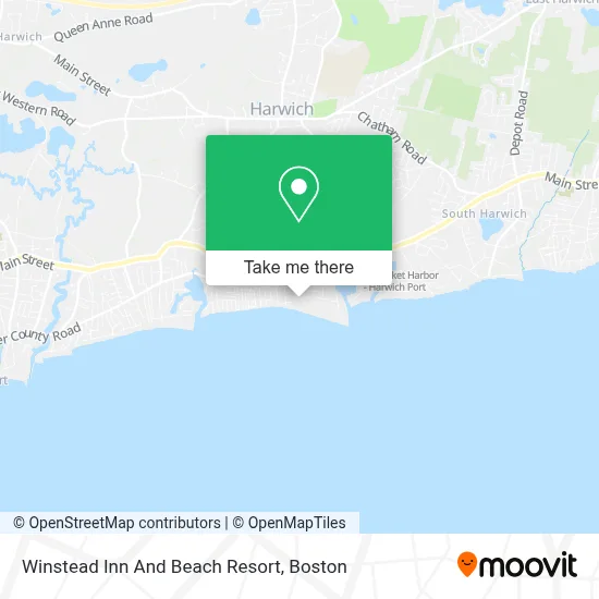 Winstead Inn And Beach Resort map