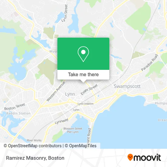 Ramirez Masonry map