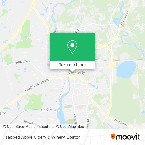 Tapped Apple Cidery & Winery map