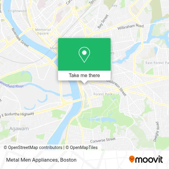 Metal Men Appliances map