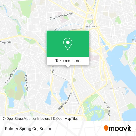 Palmer Spring Co map