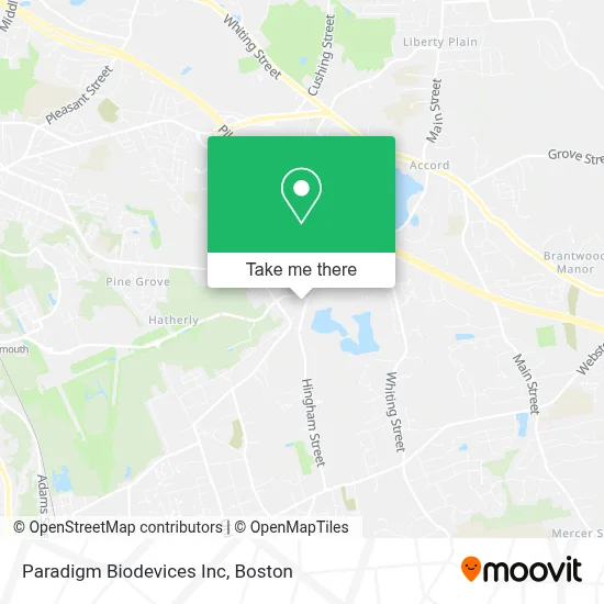 Paradigm Biodevices Inc map