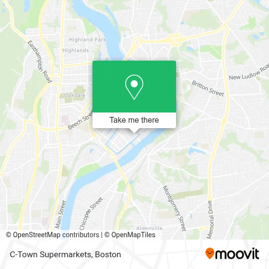 C-Town Supermarkets map
