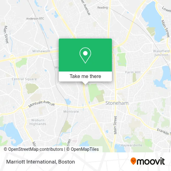 Marriott International map