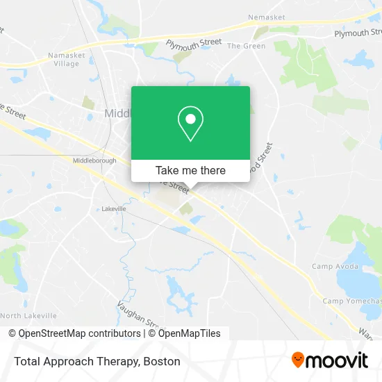 Total Approach Therapy map