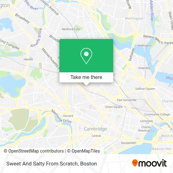 Sweet And Salty From Scratch map