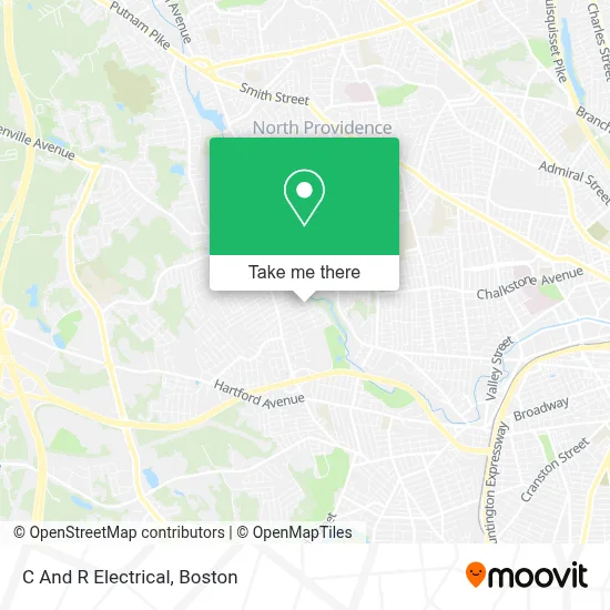 C And R Electrical map