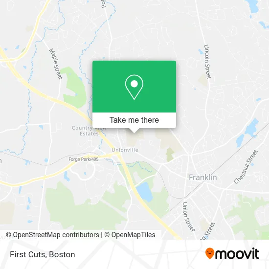 First Cuts map