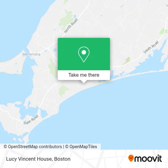 Lucy Vincent House map