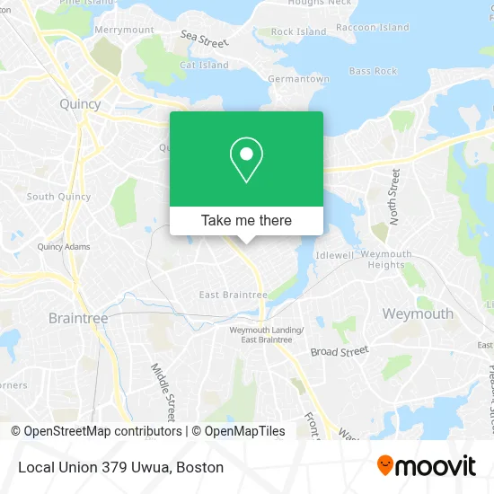 Local Union 379 Uwua map
