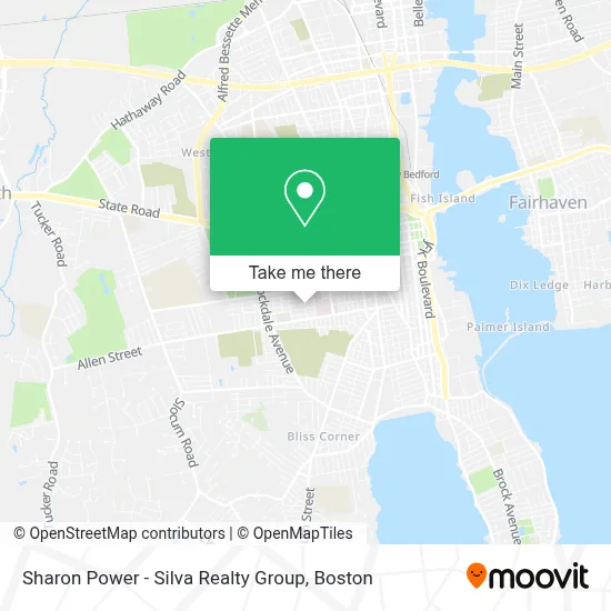 Sharon Power - Silva Realty Group map