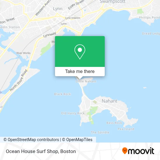 Ocean House Surf Shop map
