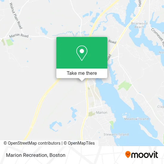 Marion Recreation map