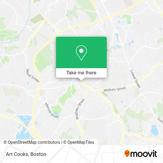 Art Cooks map