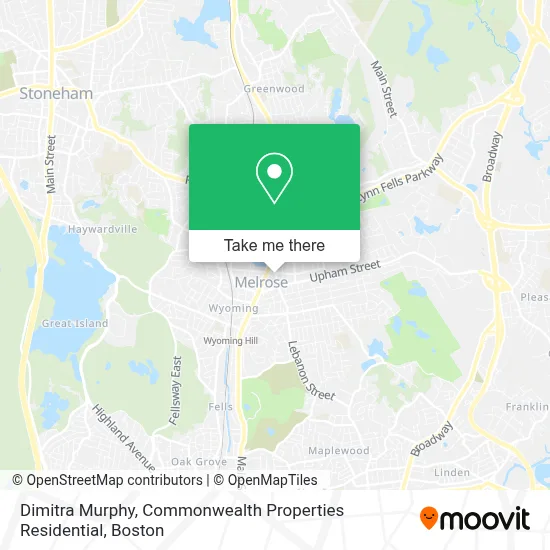 Dimitra Murphy, Commonwealth Properties Residential map