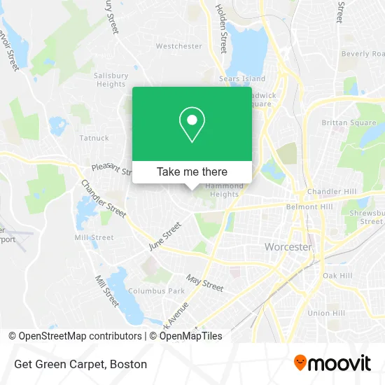 Get Green Carpet map