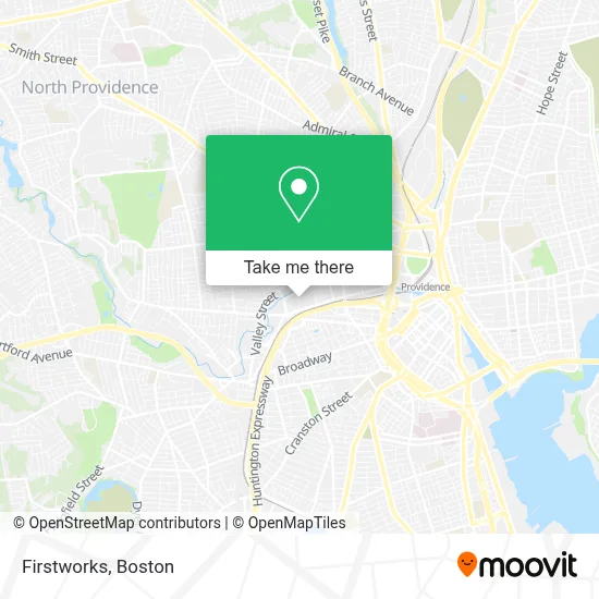 Firstworks map