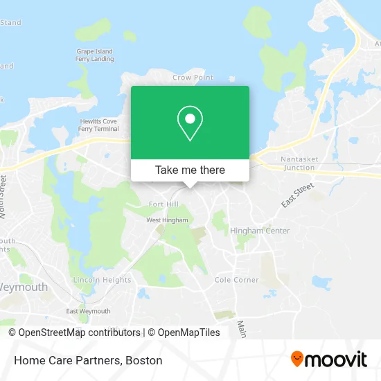 Home Care Partners map