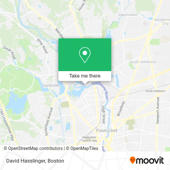 David Hasslinger map
